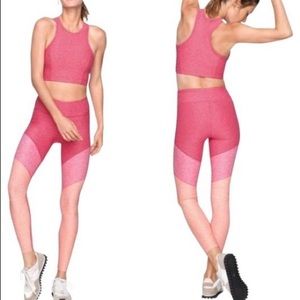 Outdoor Voices Tri Color Leggings - 7/8 length